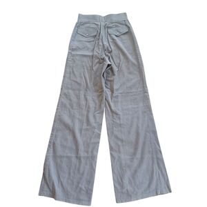 Vintage 1970s High Waist Ultra Wide Leg‎ Corduroy Flared Slacks Pants Alfred